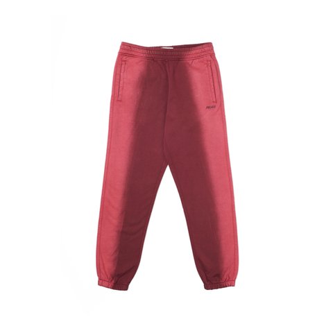 Palace FADER DIP DYE JOGGER RED - Colorway