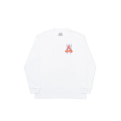 Palace PAIR OF HIPPYS LONGSLEEVE WHITE - Colorway