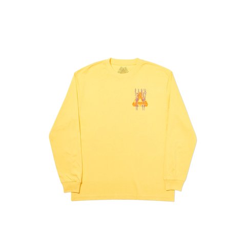 Palace PAIR OF HIPPYS LONGSLEEVE YELLOW - Colorway