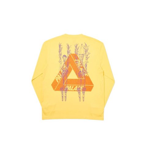 Palace PAIR OF HIPPYS LONGSLEEVE YELLOW