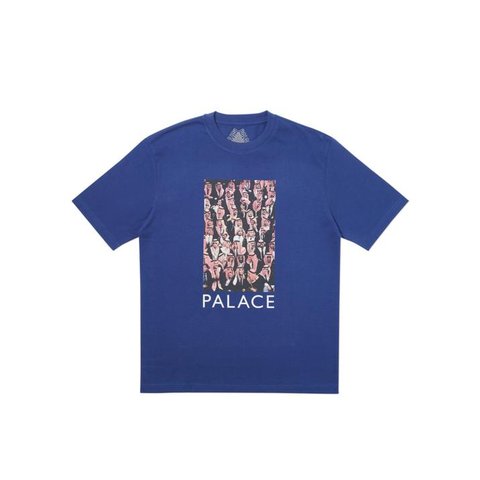 Palace LARGE UP T-SHIRT BLUE