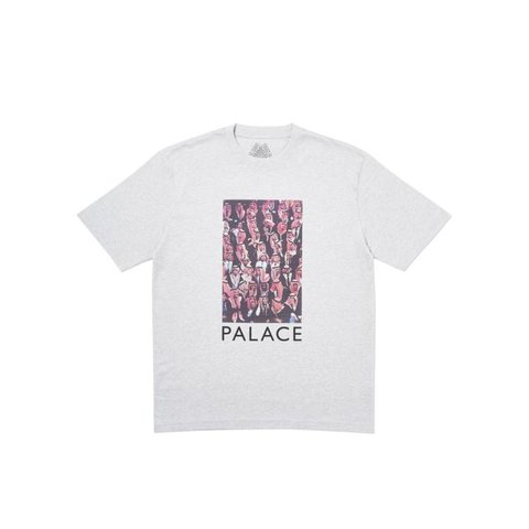 Palace LARGE UP T-SHIRT GREY MARL