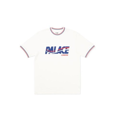 Palace LONDON WAVE T-SHIRT WHITE