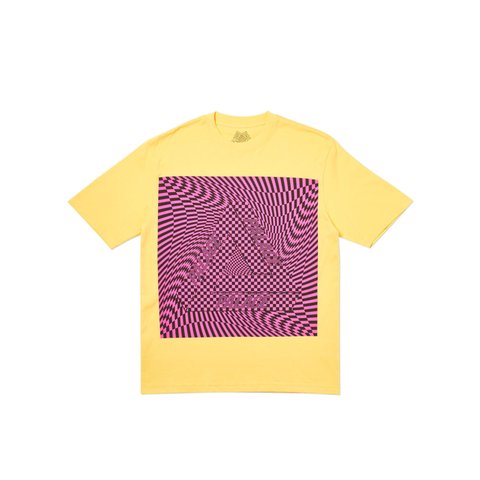 Palace MASH EYE T-SHIRT YELLOW - Colorway