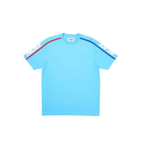 Palace SIDELINE T-SHIRT POWDER BLUE - Colorway
