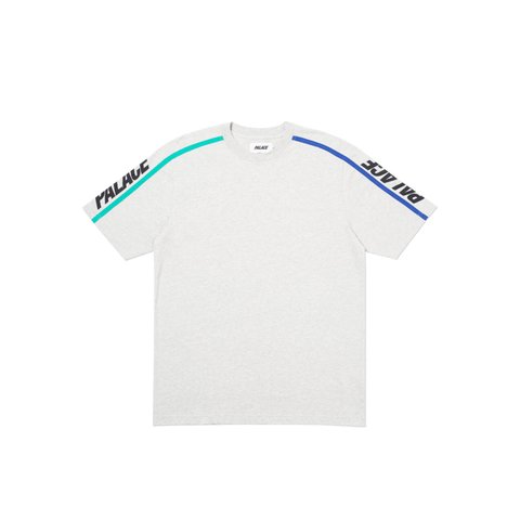 Palace SIDELINE T-SHIRT GREY MARL - Colorway