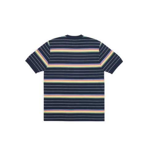 Palace MERSHY-PEA STRIPEY T-SHIRT NAVY