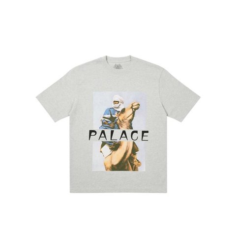 Palace CAMEL T-SHIRT GREY MARL