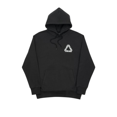 Palace P3 TEAM HOOD BLACK - Colorway