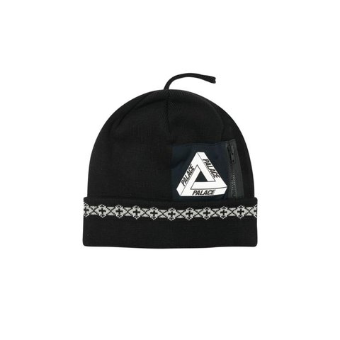 Palace POCKET BEANIE BLACK