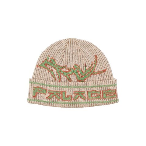 Palace TRI-PAL BEANIE SAND