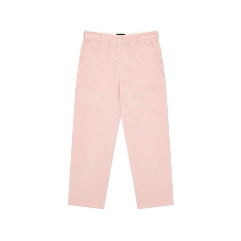 CORD PLAIN PANT PINK