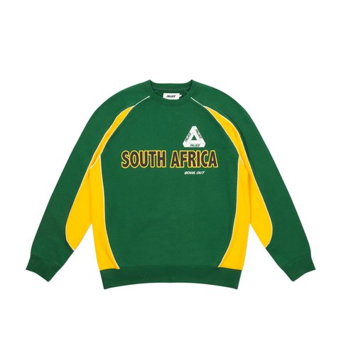 Palace BOWL OUT CREW GREEN - Colorway