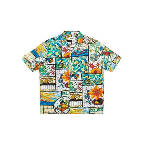 Palace MUCHAS GLASSIAS SHIRT WHITE - Colorway