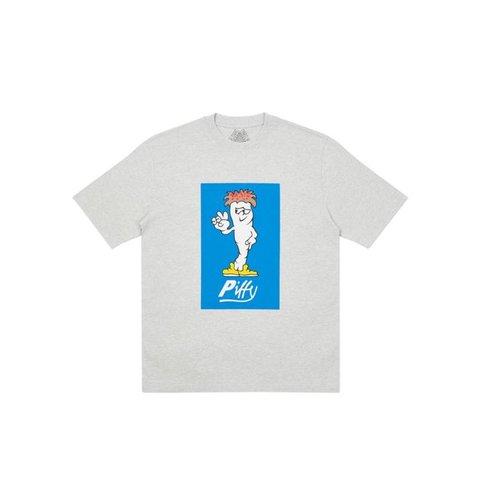 Palace PIFFY T-SHIRT GREY MARL