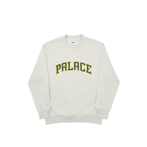 Palace ALAS CREW GREY MARL - Colorway