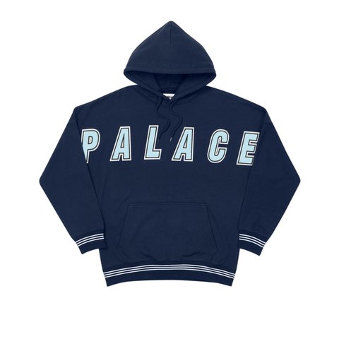 Palace FULL FRONTAL HOOD NAVY - Colorway