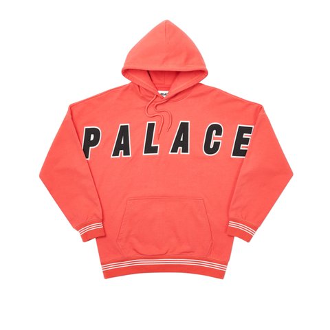 Palace FULL FRONTAL HOOD RED - Colorway