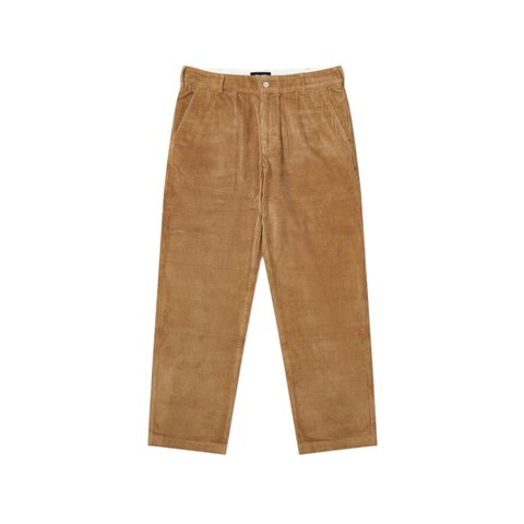 CORD PLAIN PANT FAWN