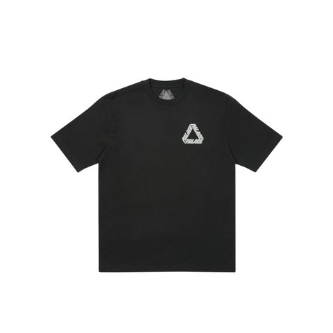 Palace P3 TEAM T-SHIRT BLACK - Colorway