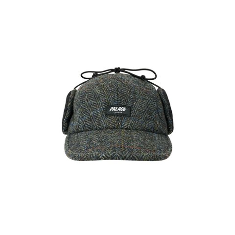 Palace HARRIS TWEED EARFLAP 4-PANEL GREY - Colorway