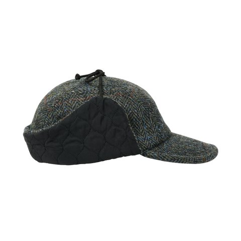 Palace HARRIS TWEED EARFLAP 4-PANEL GREY - Colorway