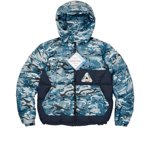 Palace PALACE GORE-TEX INFINIUM PUFFA BLUE CAMO - Colorway