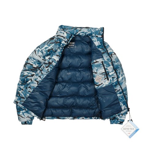 Palace PALACE GORE-TEX INFINIUM PUFFA BLUE CAMO - Colorway