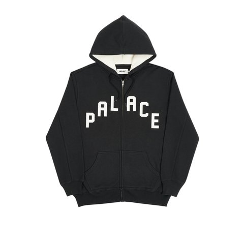 Palace ALAS ZIP HOOD BLACK - Colorway