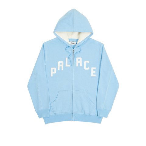 Palace ALAS ZIP HOOD BABY BLUE - Colorway