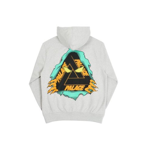 Palace TRI-RIPPER HOOD GREY MARL
