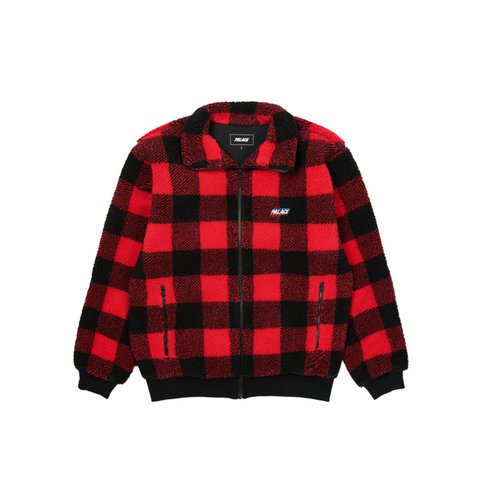 Palace P-LUMBER JACKET RED / BLACK - Colorway