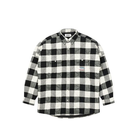 Palace QUILT MIT PLAID SHIRT WHITE - Colorway