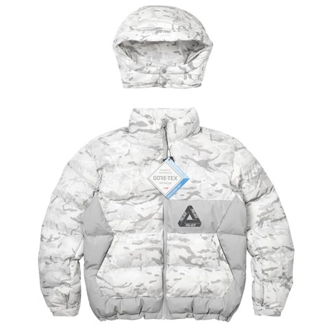 Palace PALACE GORE-TEX INFINIUM PUFFA SNOW CAMO - Colorway