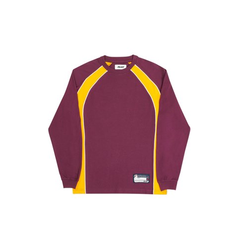 Palace PALACE FOR A BRIGHT FUTURE LONGSLEEVE BURGUNDY - Colorway