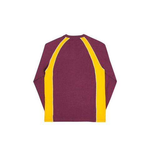 Palace PALACE FOR A BRIGHT FUTURE LONGSLEEVE BURGUNDY