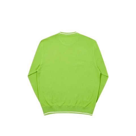 Palace DAS PALACE WAFFLE CREW LIME