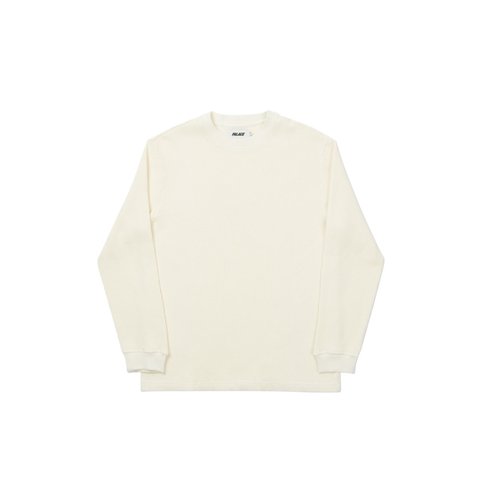 Palace WAFFLE LONGSLEEVE WHITE - Colorway