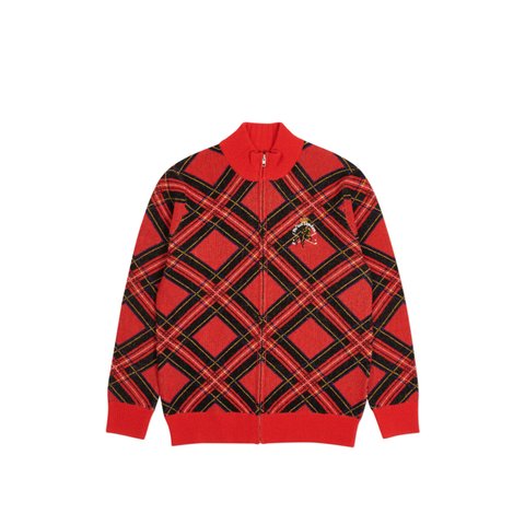 Palace DOUBLE CROSS KNIT RED - Colorway