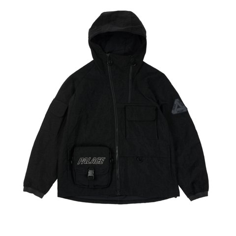 Palace BAG JACKET BLACK - Colorway
