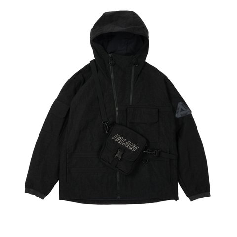Palace BAG JACKET BLACK - Colorway