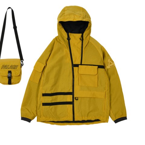 Palace BAG JACKET YELLOW - Colorway