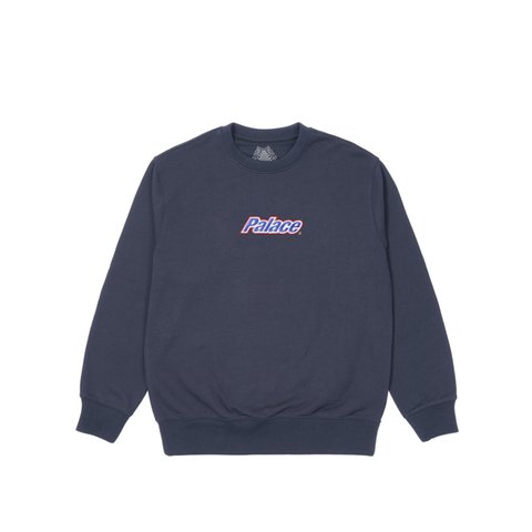 Palace CURRENT CREW BLUE - Colorway