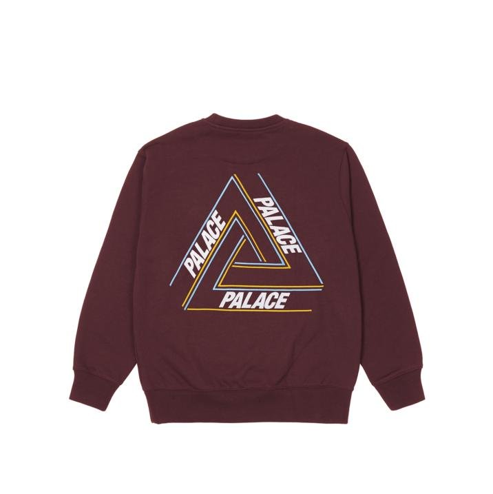 BASICALLY A TRI-FERG CREW BURGUNDY