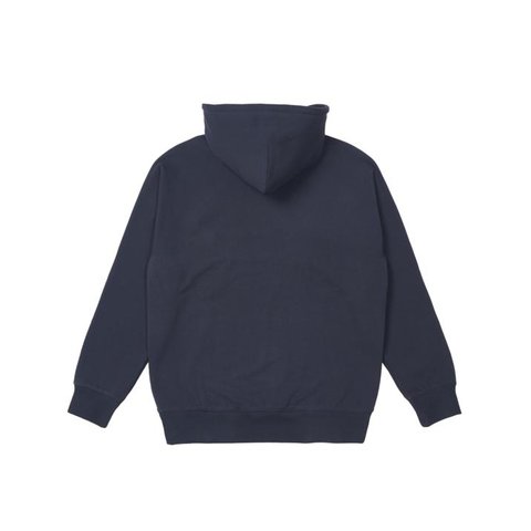 Palace DROP SHOULDER DENIM APPLIQUE HOOD NAVY