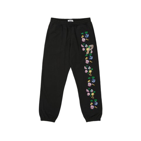 Palace FLOWER STITCH JOGGERS BLACK - Colorway