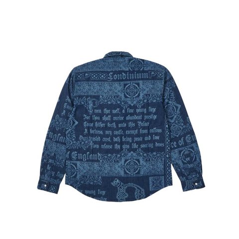 Palace MEDIEVAL SHIRT BLUE