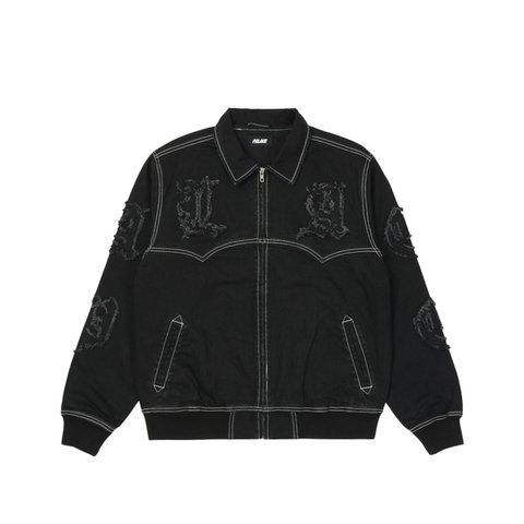 Palace LIQUE DENIM JACKET BLACK - Colorway