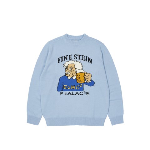Palace EINE STEIN KNIT BABY BLUE - Colorway