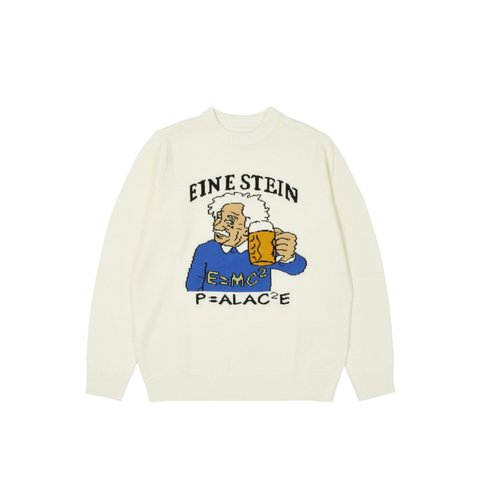 Palace EINE STEIN KNIT WHITE - Colorway